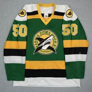 Vintage Hockey Jersey Marina Cities Hockey California Freedman #50 XL USA RARE